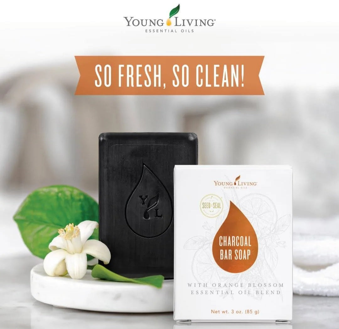 YL Charcoal Soap Infused With Essential-Oils