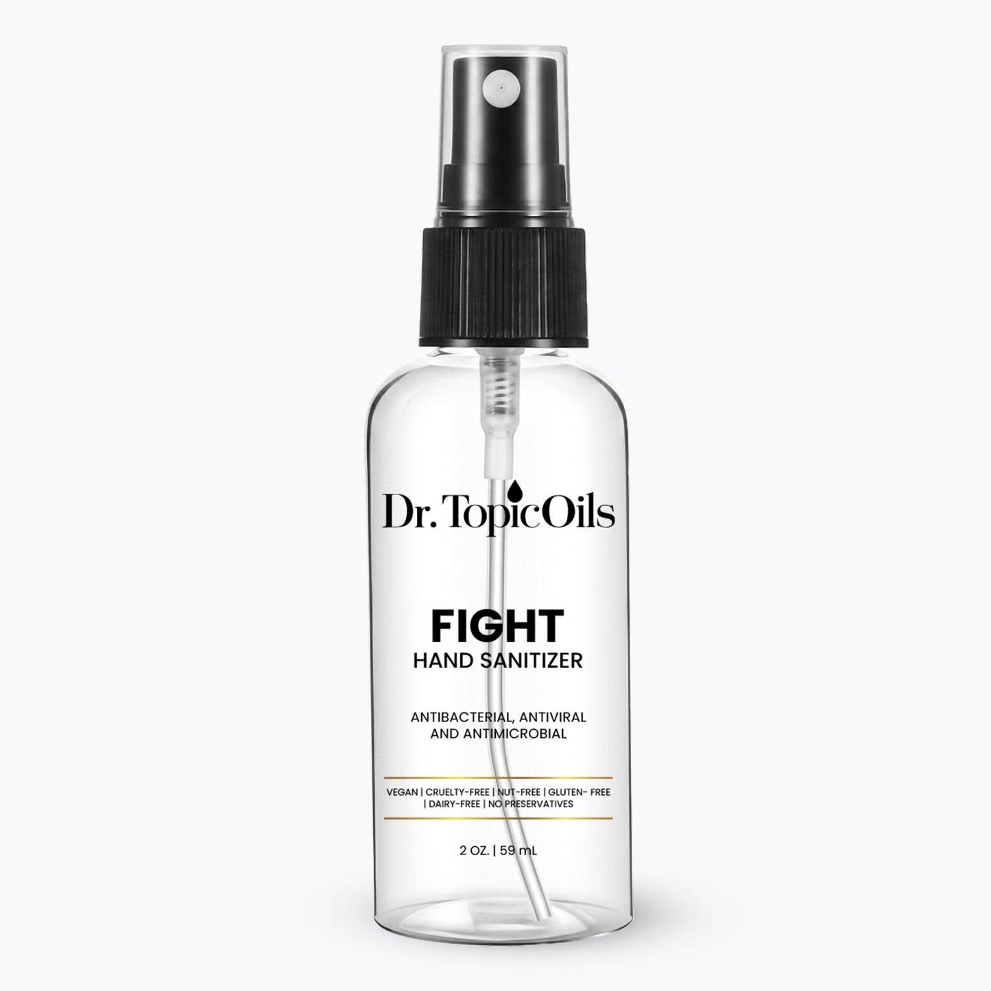Dr. TopicOils FIGHT Natural Hand Sanitizer     (Antibacterial, Antmicrobial and Antiviral)