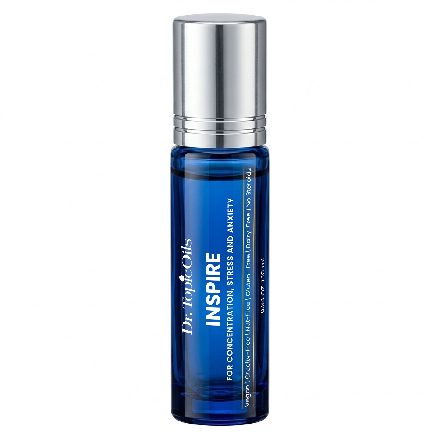 Dr. TopicOils INSPIRE for Anxiety, Concentration and Insomnia (Excellent For Teens)