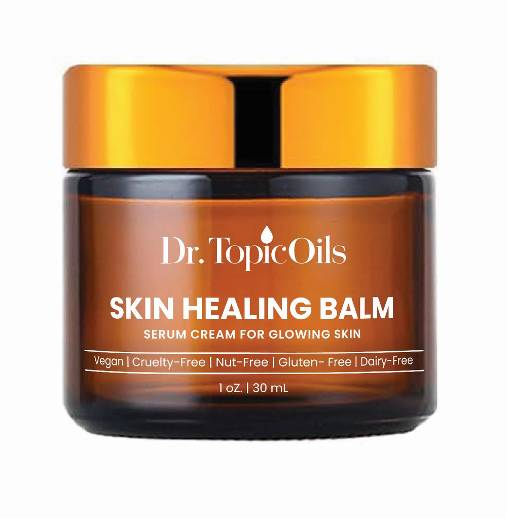 Dr. TopicOils Skin Healing Balm for Youthful Looking Skin & Décollete' (2 Month Supply)